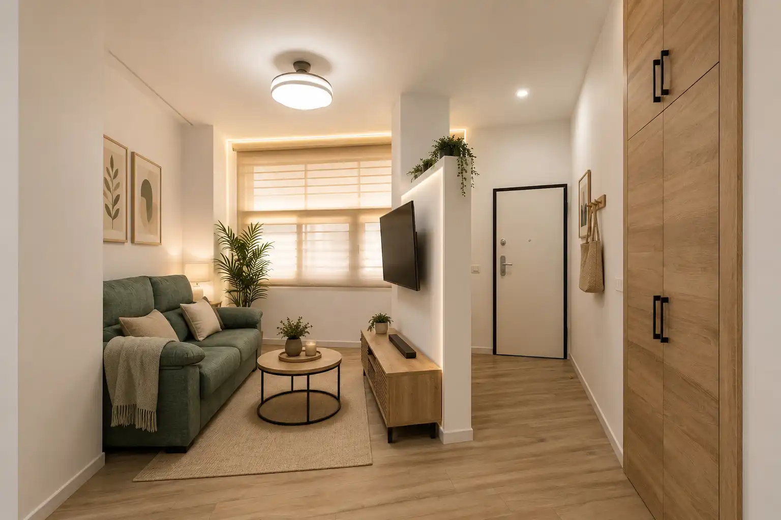 Wohnzimmer von Haus oder Chalet zur Miete in Águilas mit Klimaanlage, Heizung und Möbliert