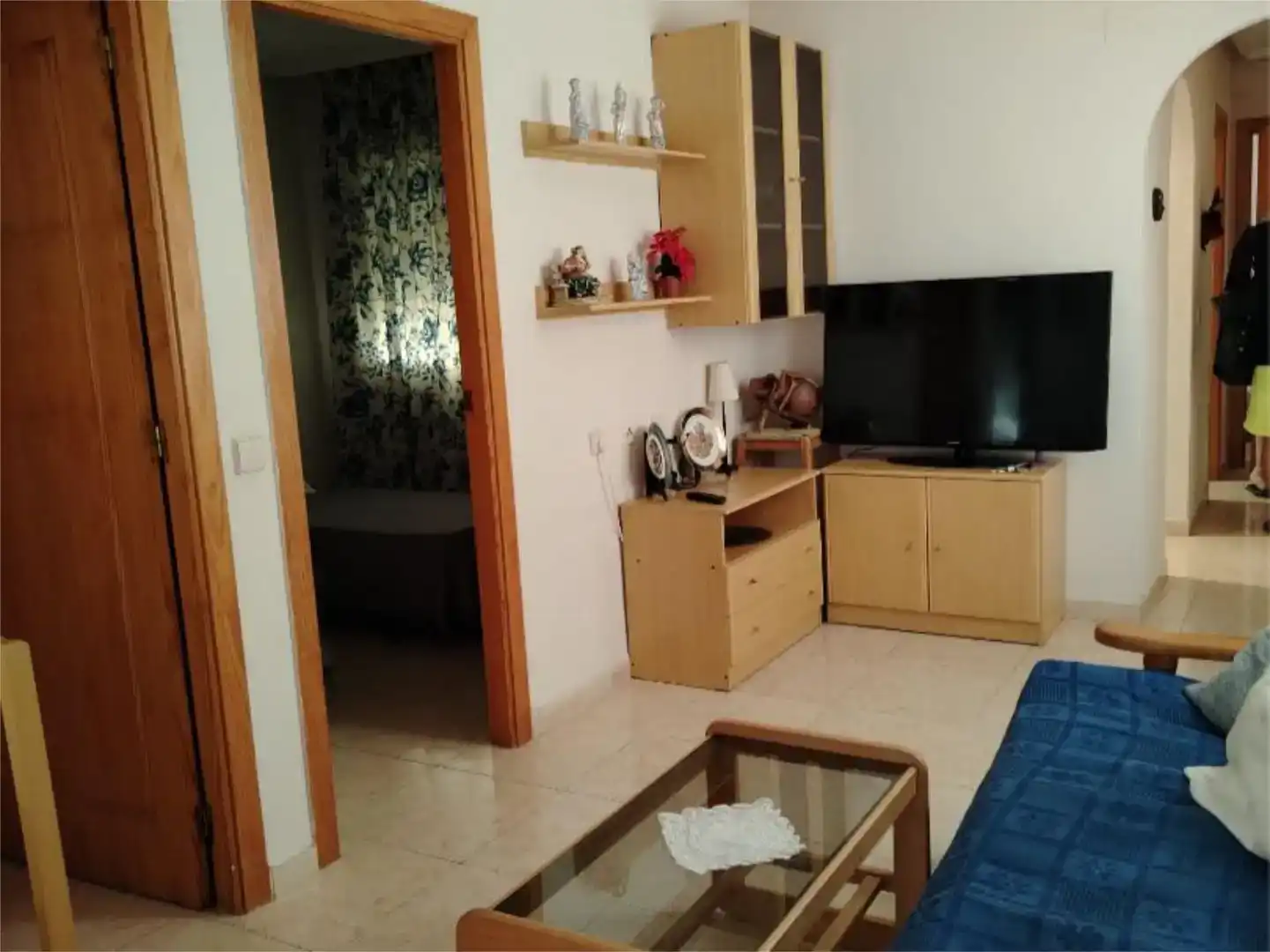 Wohnzimmer von Wohnung zur Miete in Torrevieja mit Schwimmbad