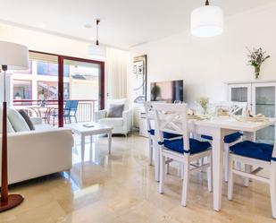 Living room of Apartment to rent in L'Alfàs del Pi  with Air Conditioner, Terrace and Community pool