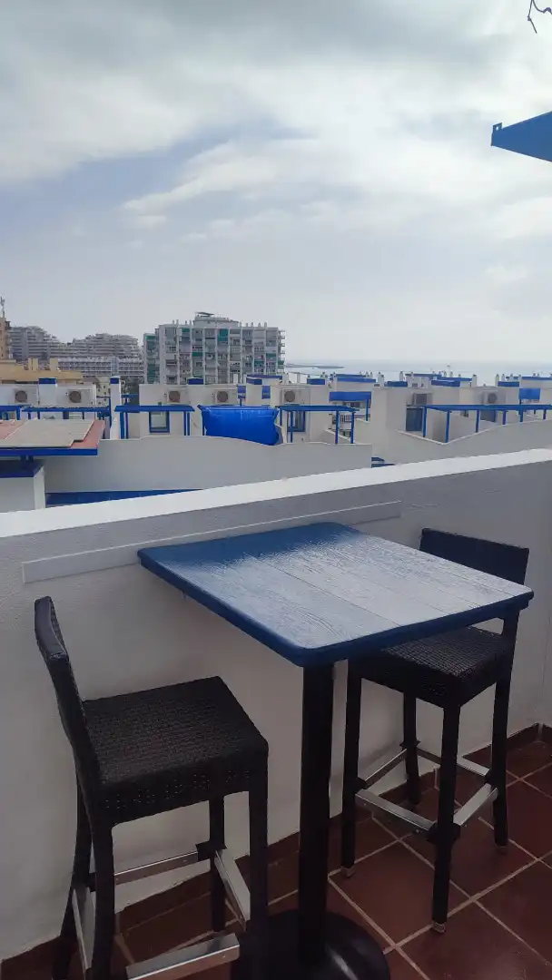Terraza de Ático de alquiler en Benalmádena con Aire acondicionado, Terraza y Trastero