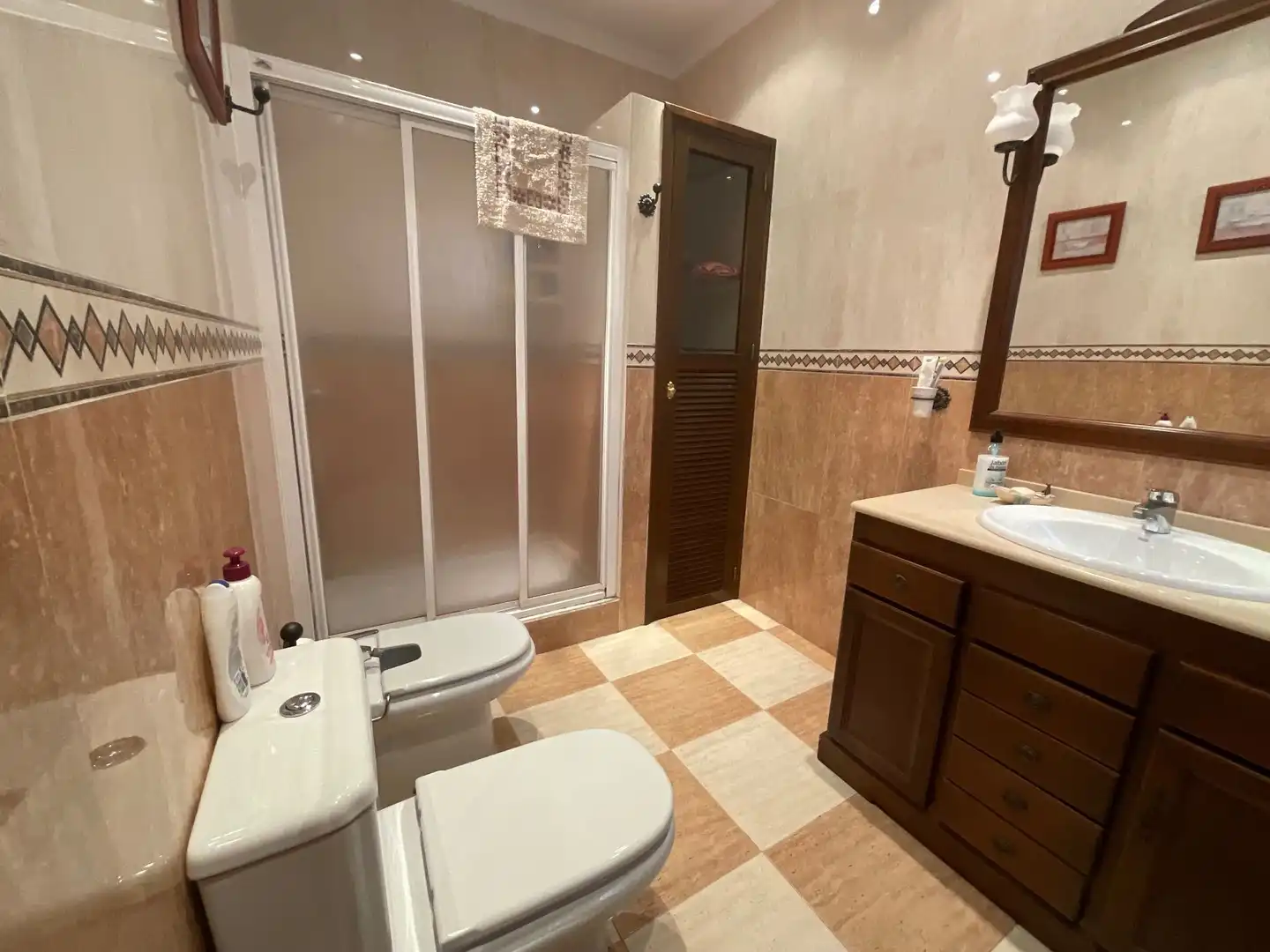 Baño de Finca rústica en venta en Antequera con Aire acondicionado, Jardín privado y Terraza