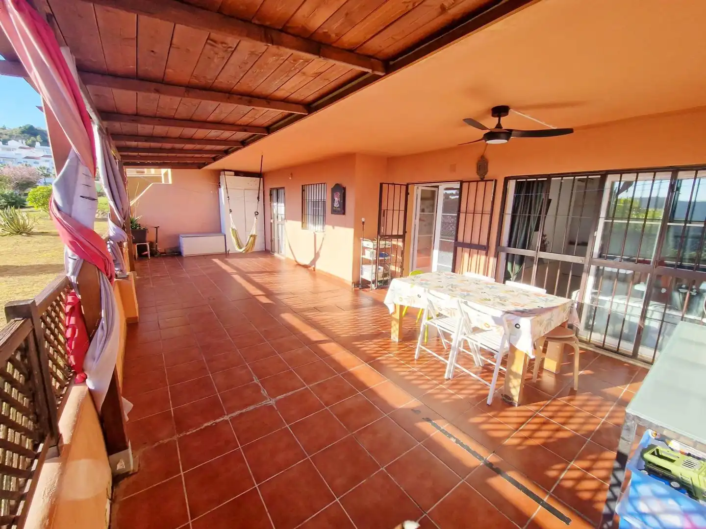Terrasse von Wohnung zum Verkauf in Rincón de la Victoria mit Klimaanlage, Heizung und Terrasse
