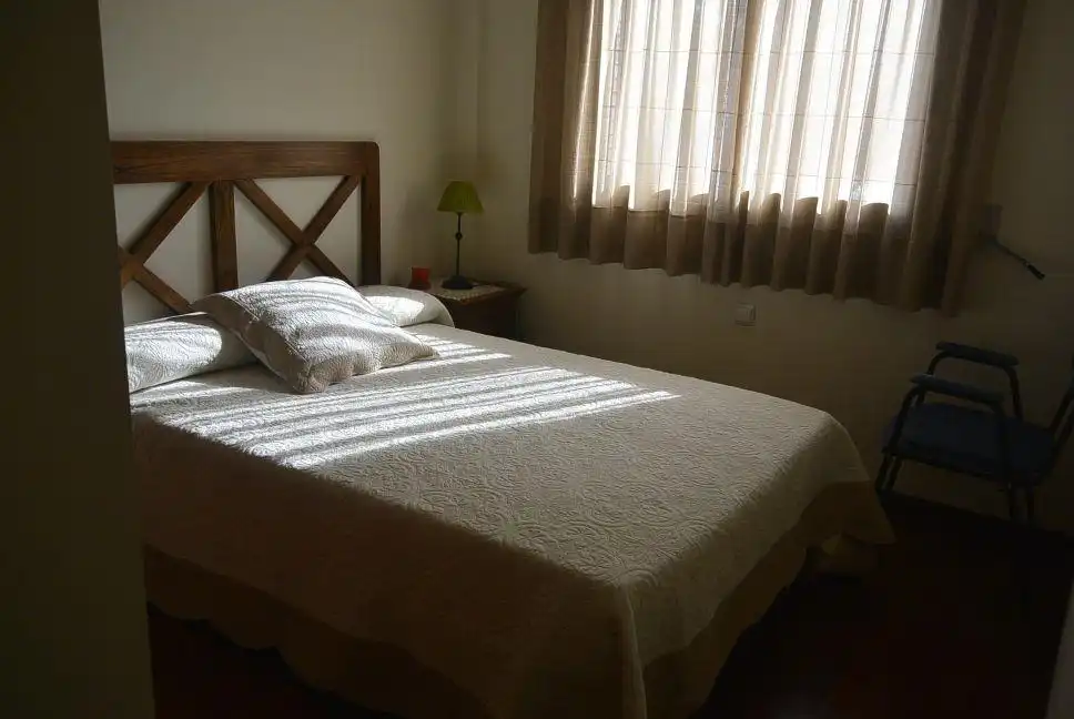 Schlafzimmer von Wohnung zur Miete in Sant Andreu de Llavaneres mit Heizung, Parkett und Terrasse