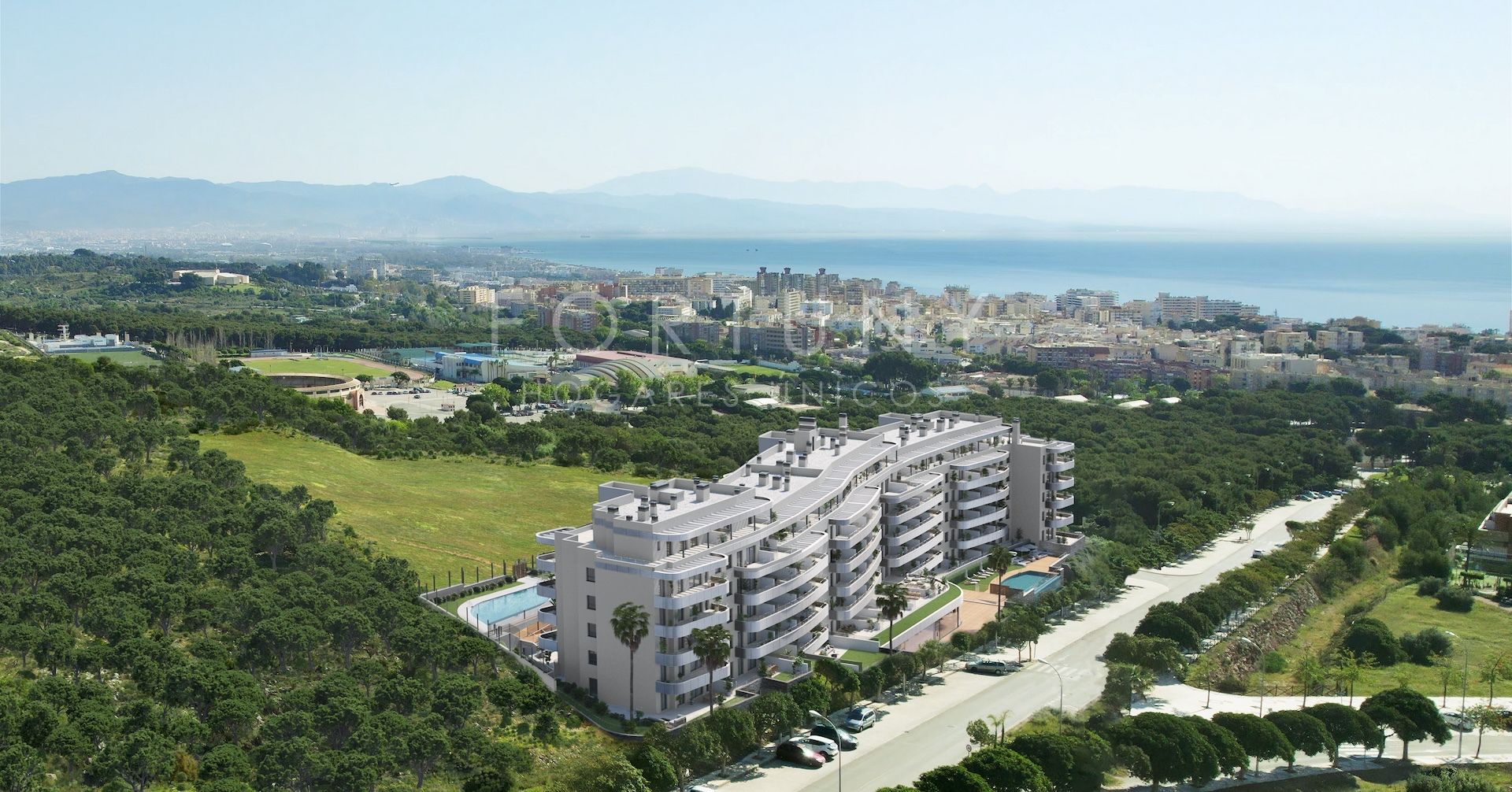Vista exterior de Àtic en venda en Torremolinos amb Aire condicionat, Terrassa i Traster