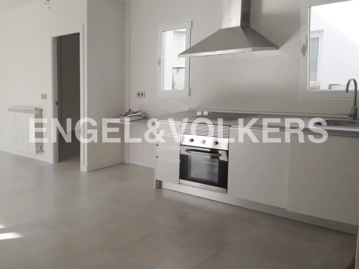 Kitchen of Attic for rent in Madrid  with Air Conditioner, Heating and Terrace