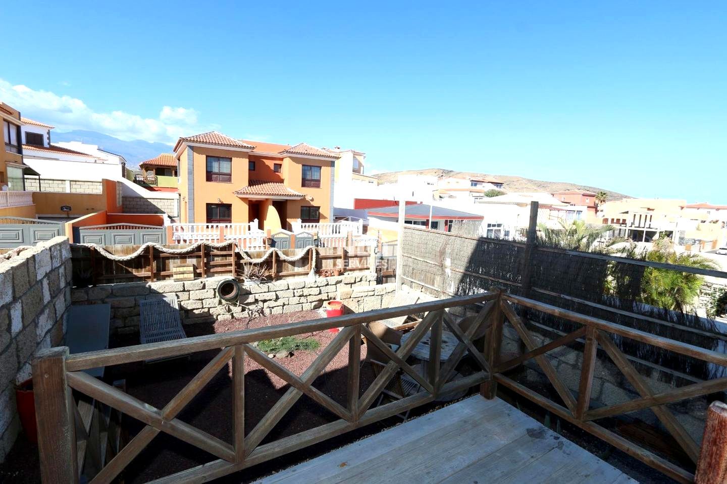 Exterior view of Flat for sale in Granadilla de Abona  with Private garden, Terrace and Furnished