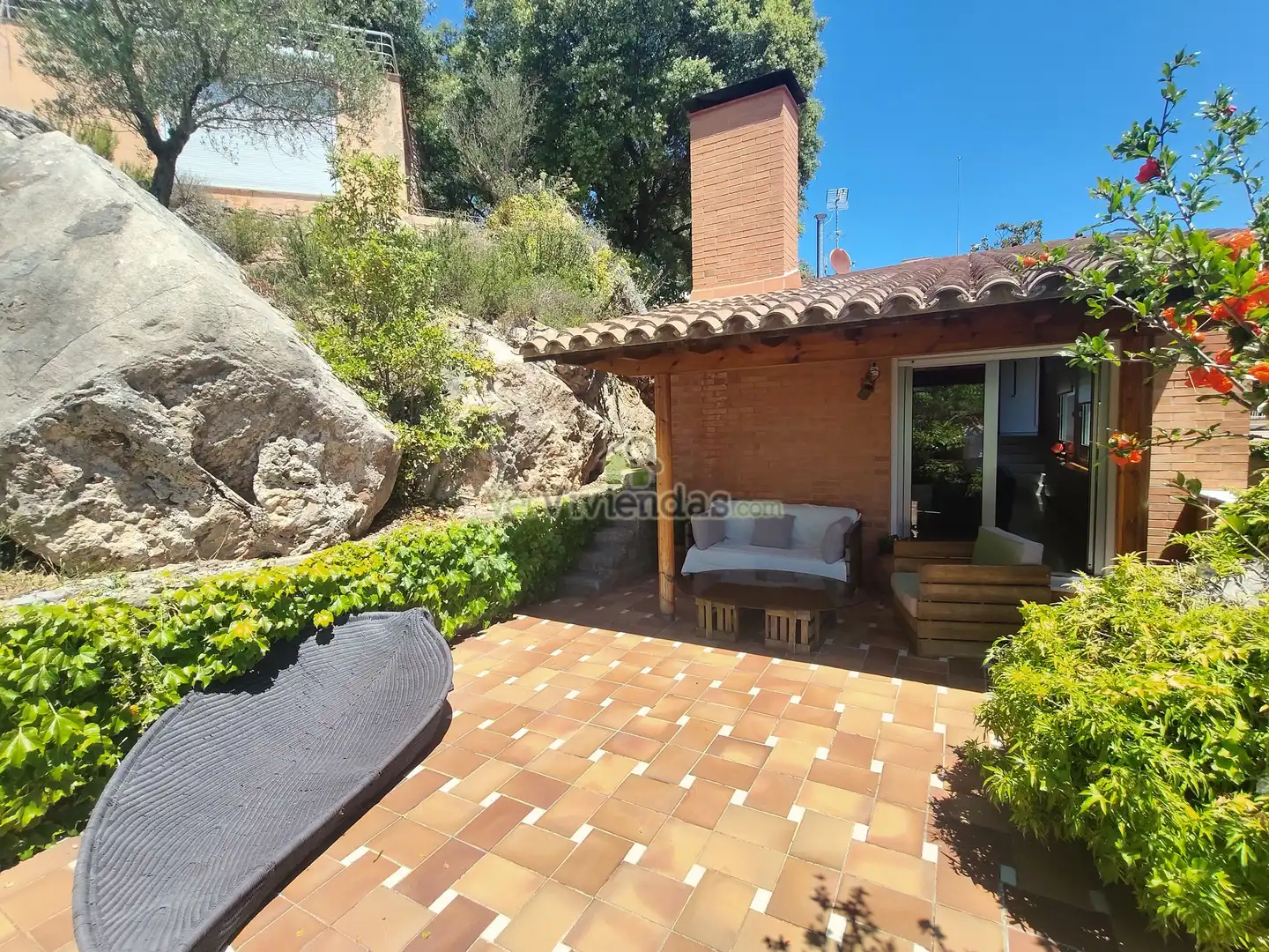 Jardí de Casa o xalet en venda en Castellar del Vallès amb Calefacció, Jardí privat i Parquet