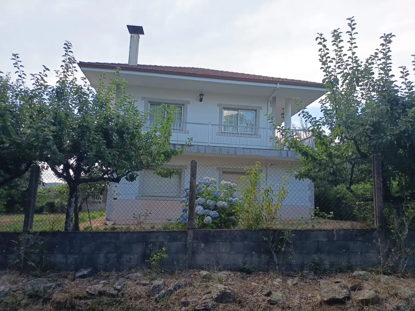 Vista exterior de Casa o xalet en venda en Bóveda amb Calefacció, Jardí privat i Terrassa