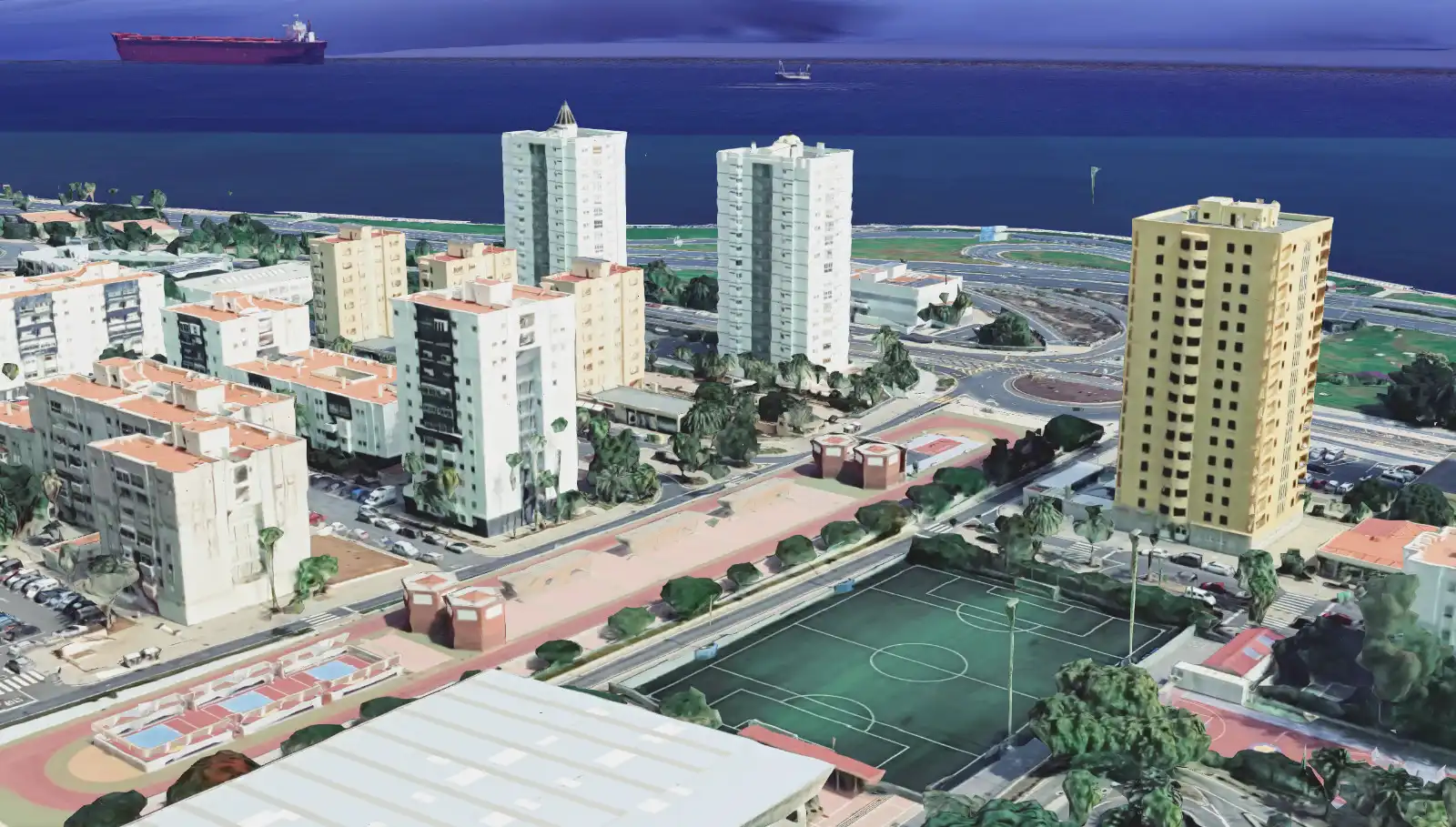 Vista exterior de Pis en venda en Las Palmas de Gran Canaria amb Jardí privat i Moblat