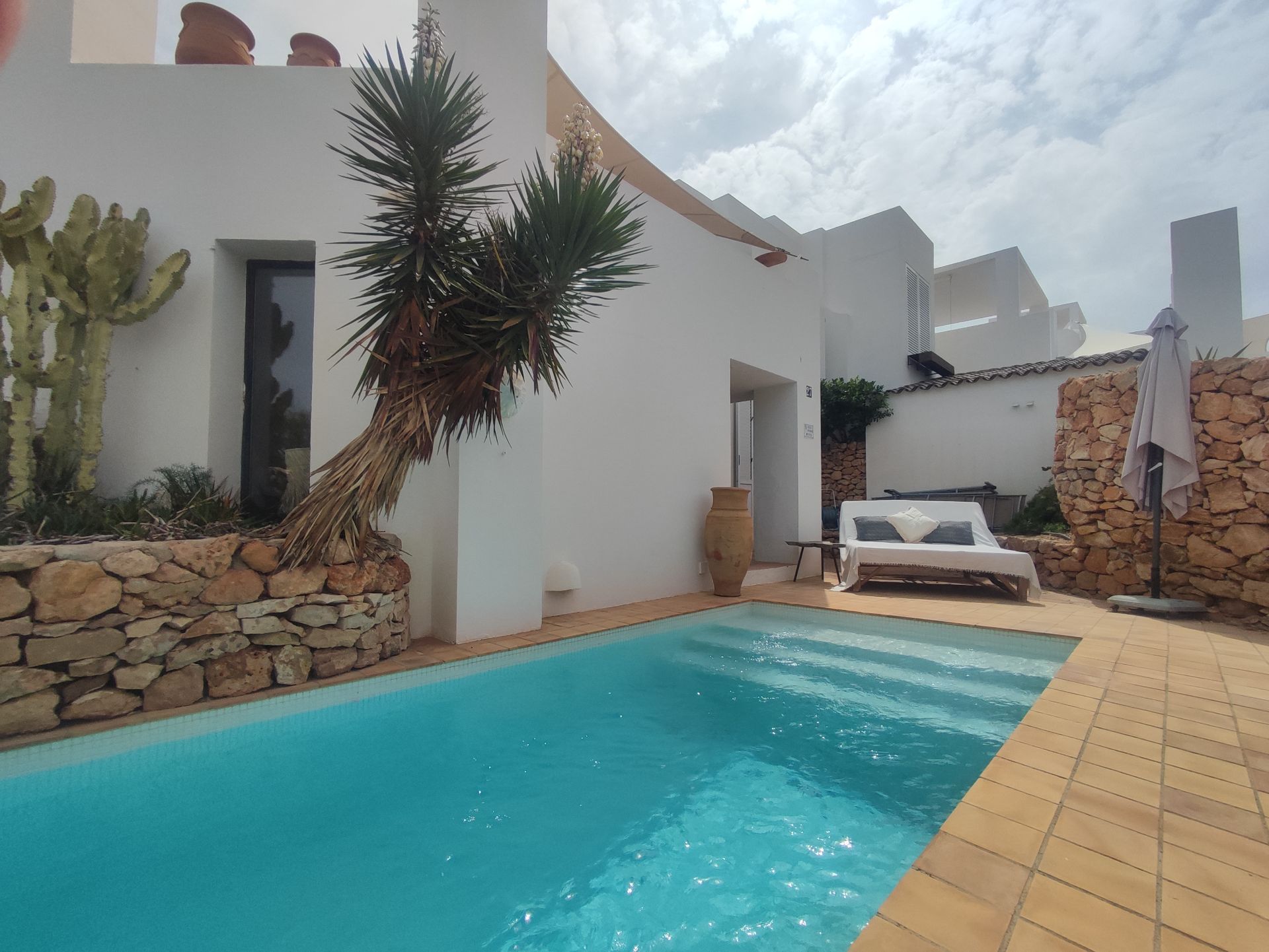 Piscina de Casa o xalet en venda en Sant Josep de sa Talaia amb Aire condicionat, Calefacció i Jardí privat