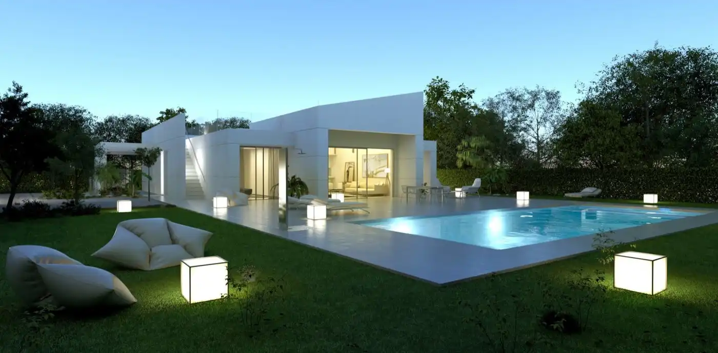 Chalet con piscina en venta en Campo de Murcia, imagen 2