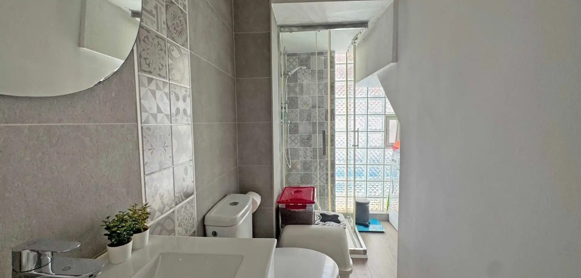 Badezimmer von Country house zum Verkauf in Orihuela mit Privatgarten, Terrasse und Abstellraum