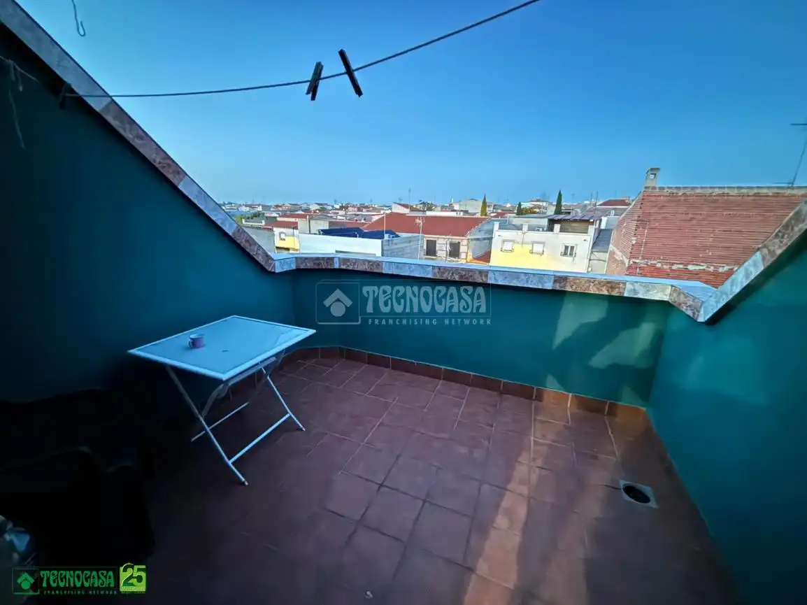 Terrasse von Wohnung zum Verkauf in Bolaños de Calatrava mit Klimaanlage, Heizung und Terrasse
