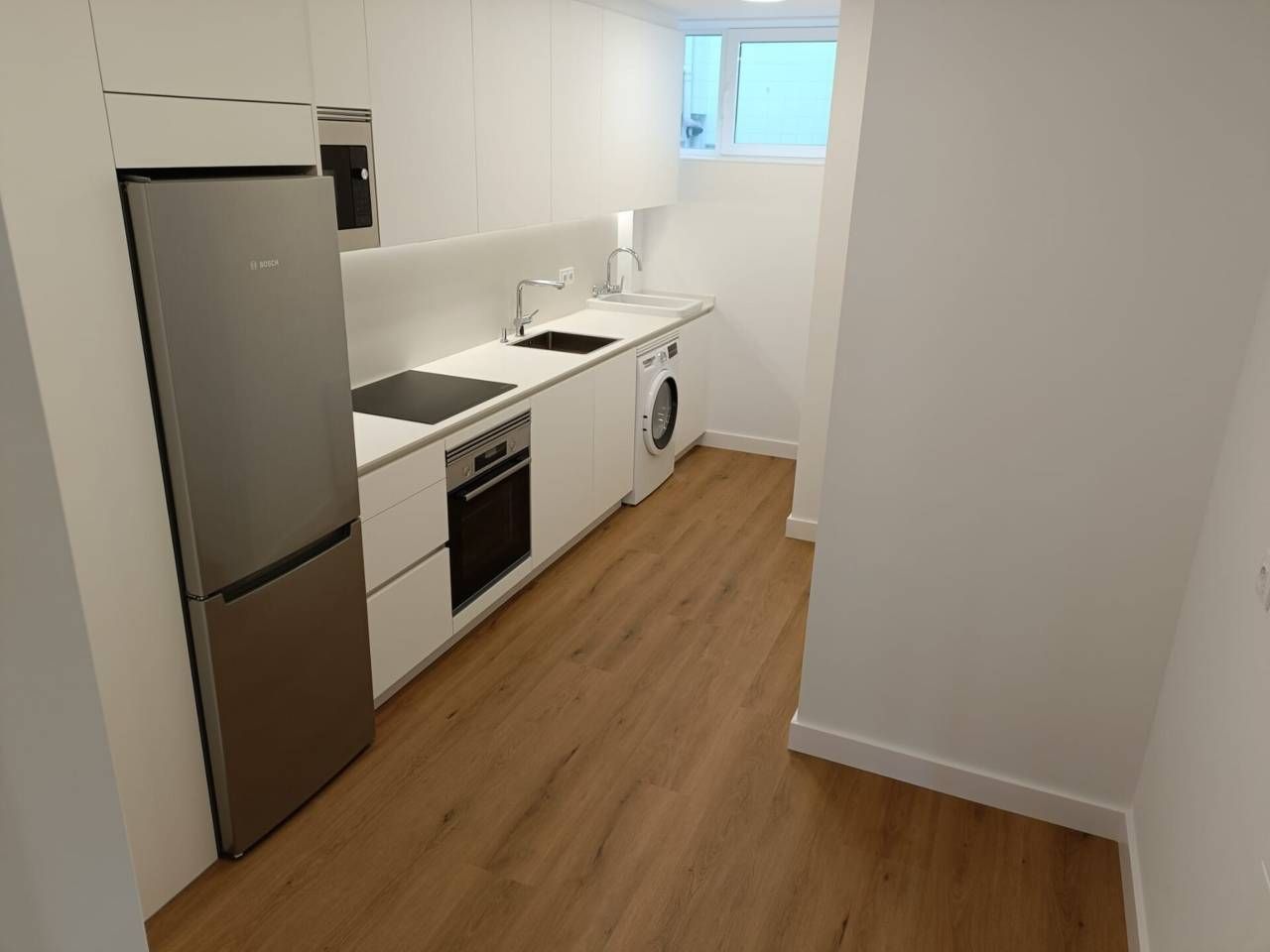 Küche von Wohnungen zum Verkauf in Sanxenxo mit Heizung und Terrasse