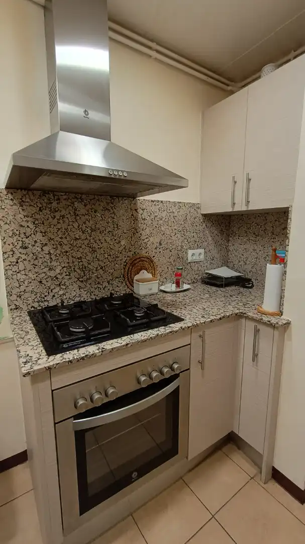 Kitchen of Flat for sale in Sort  with Heating, Furnished and Oven