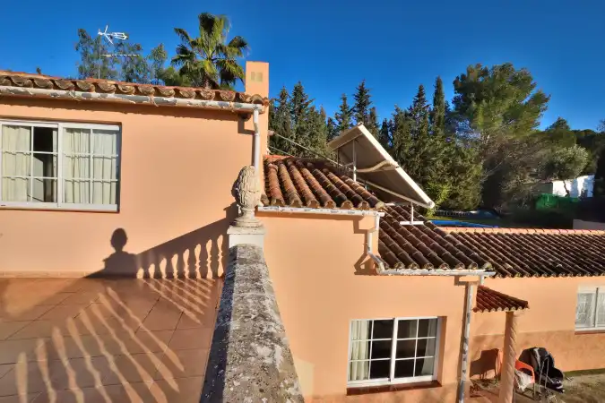 Exterior view of Houses for sale in Ronda  with Air Conditioner, Private garden and Terrace