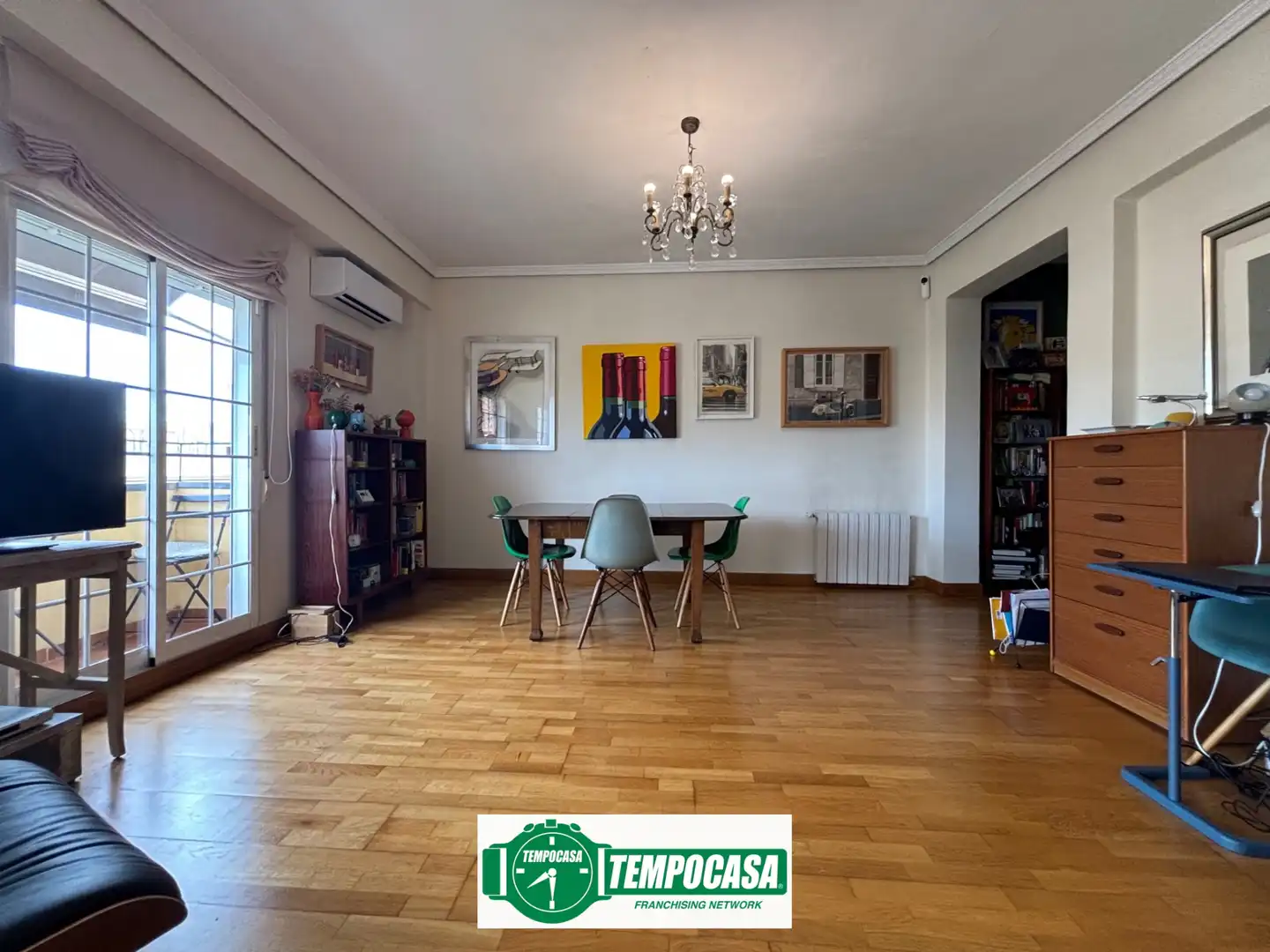 Sala de estar de Piso en venta en Valencia con Aire acondicionado y Balcón