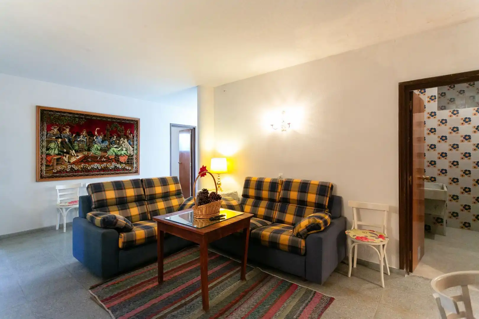 Sala d'estar de Casa o xalet en venda en Valdemaqueda amb Jardí privat i Traster
