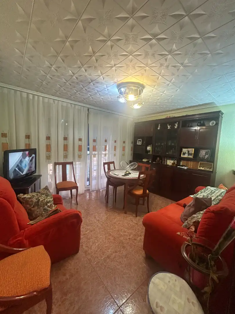 Sala de estar de Piso en venta en Quart de Poblet con Aire acondicionado, Horno y Lavadora
