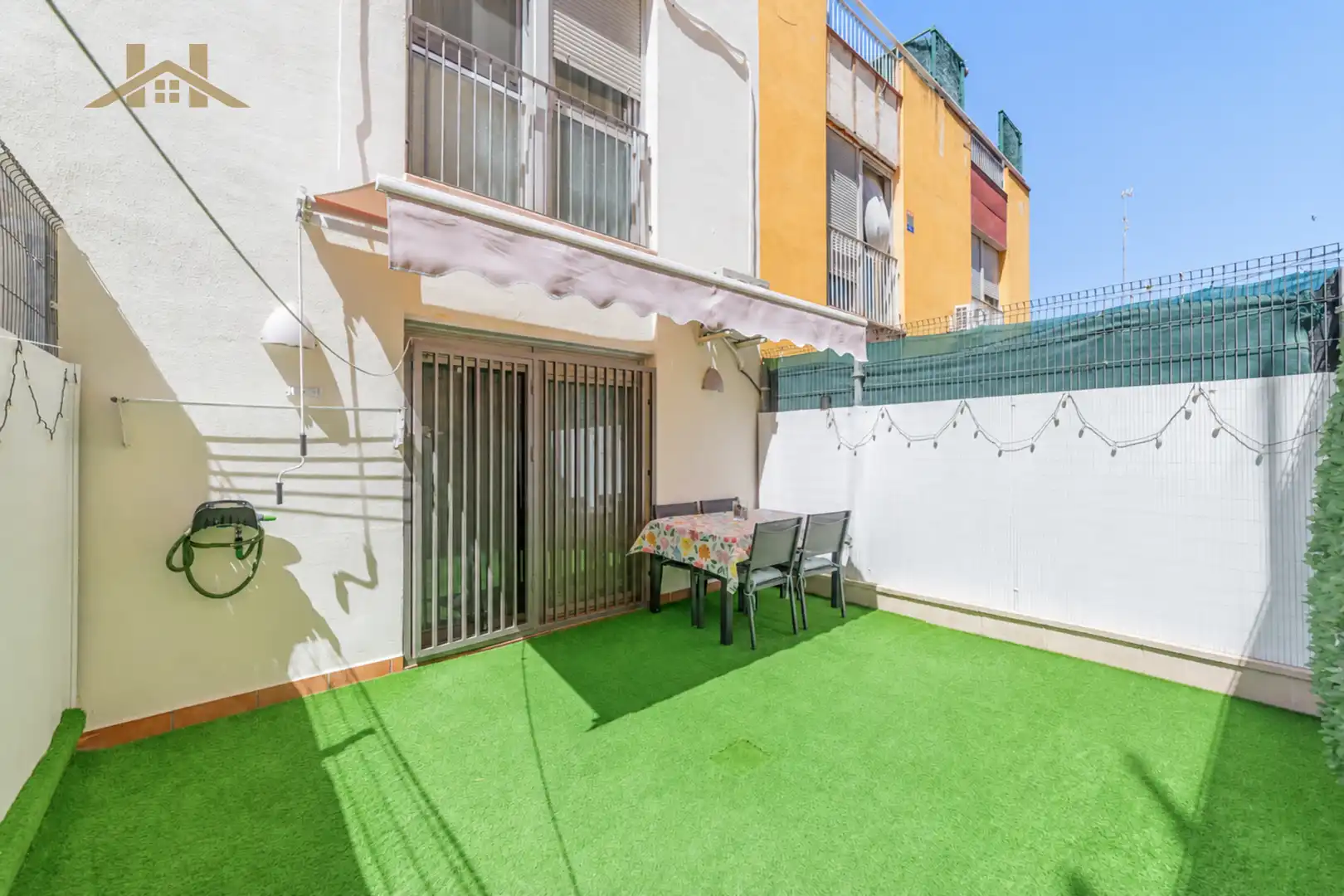 Terrassa de Casa adosada en venda en Seseña amb Aire condicionat, Calefacció i Jardí privat