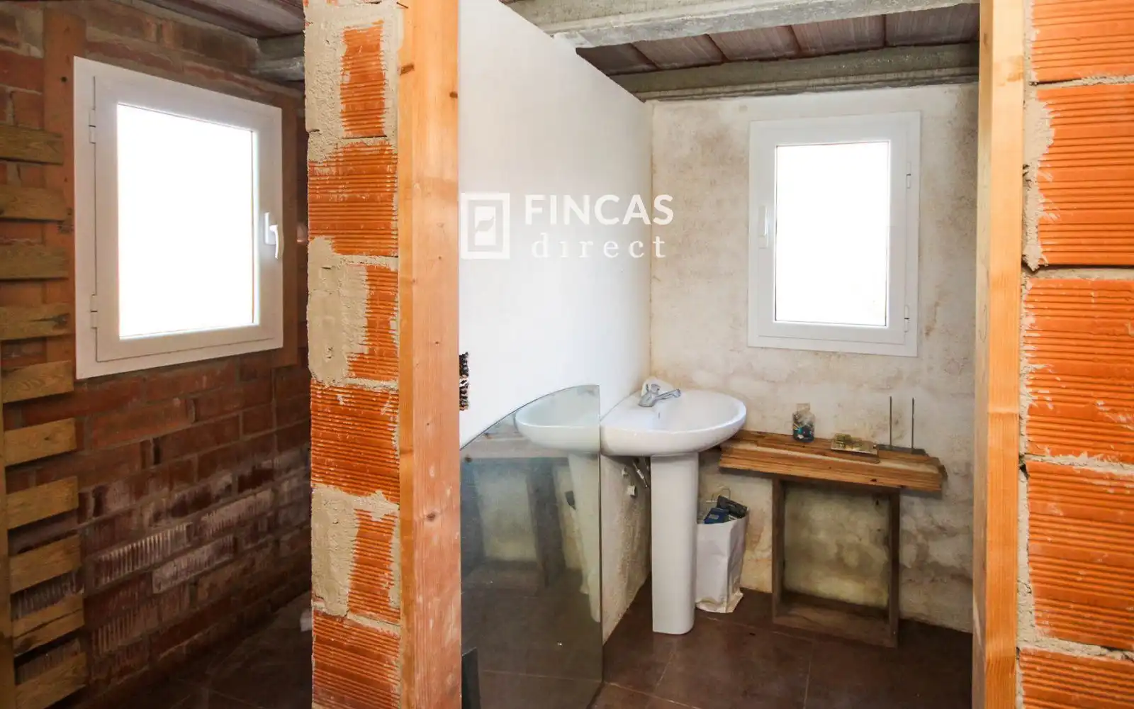 Bany de Finca rústica en venda en Camarles amb Terrassa i Moblat