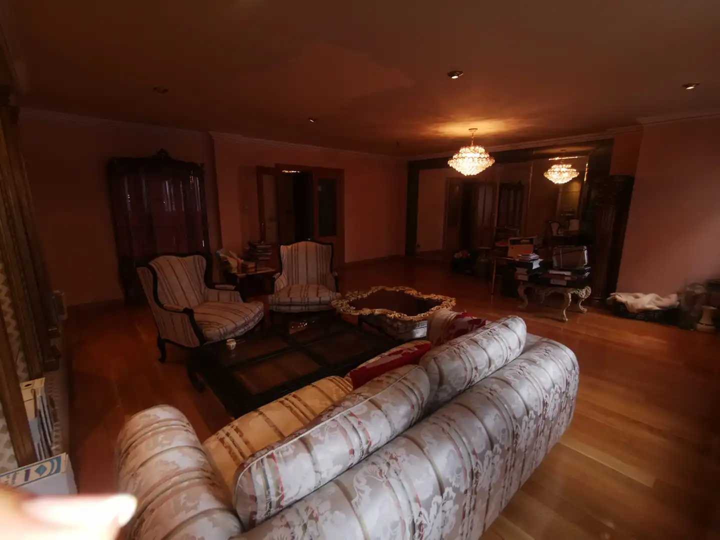 Sala de estar de Dúplex en venta en Ourense Capital  con Calefacción, Parquet y Horno