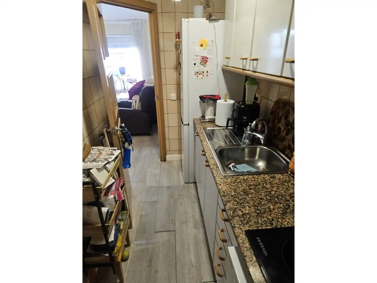 Cocina de Piso en venta en Cunit con Parquet, Amueblado y Balcón