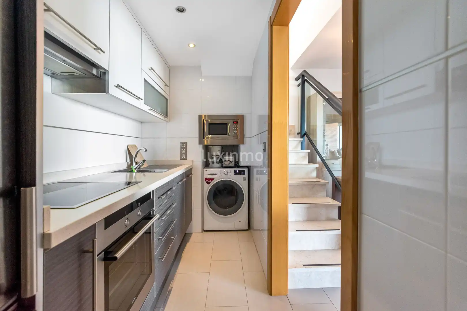 Cocina de Ático en venta en L'Alfàs del Pi con Aire acondicionado, Calefacción y Jardín privado