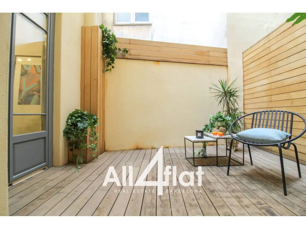 Terrasse von Wohnungen zum Verkauf in Barcelona mit Klimaanlage, Heizung und Terrasse