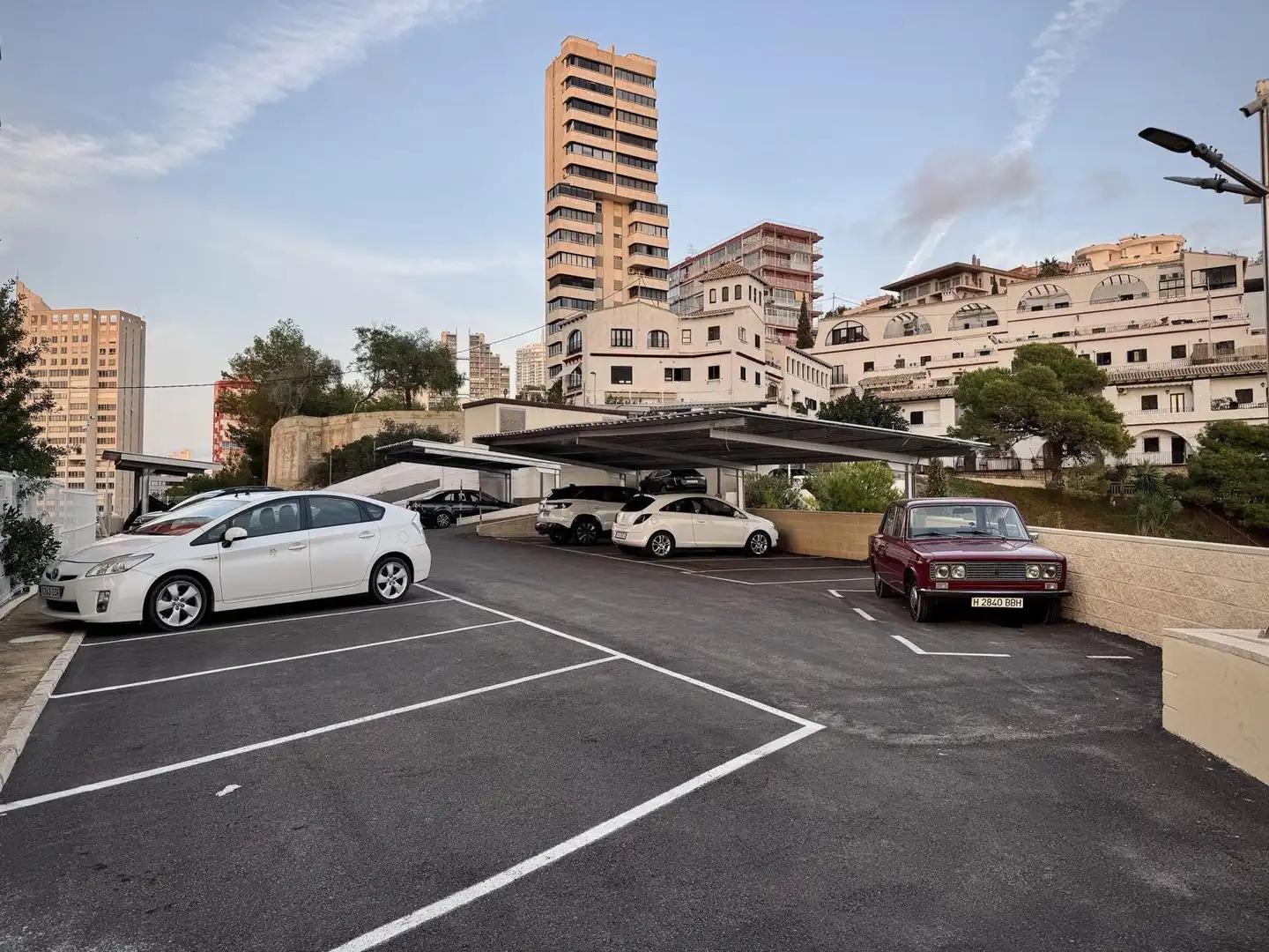 Parking of Apartments for rent in Benidorm  with Air Conditioner, Furnished and Community pool