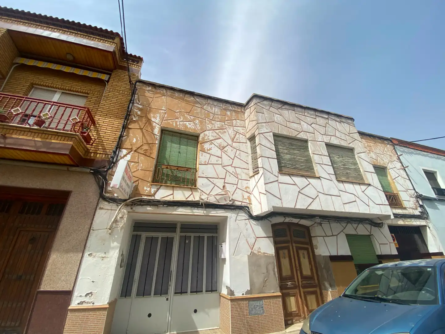 Exterior view of Houses for sale in Tomelloso  with Furnished and Balcony