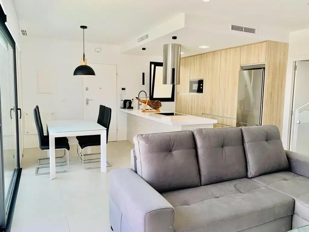 Sala de estar de Casa o chalet de alquiler en Águilas con Aire acondicionado, Calefacción y Terraza