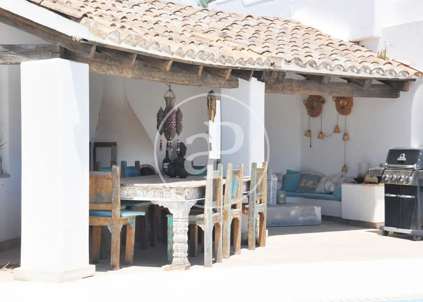 Terrassa de Casa o xalet en venda en Calvià amb Aire condicionat, Calefacció i Jardí privat