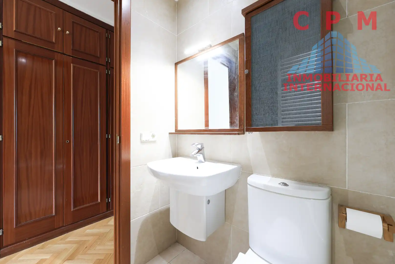 Badezimmer von Wohnung zur Miete in Pozuelo de Alarcón mit Klimaanlage, Heizung und Parkett