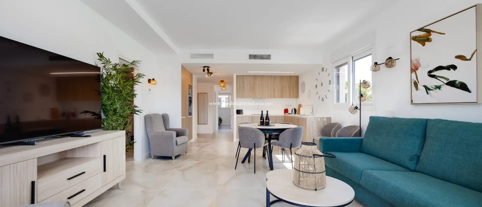 Living room of Flat for sale in Orihuela  with Air Conditioner, Heating and Private garden