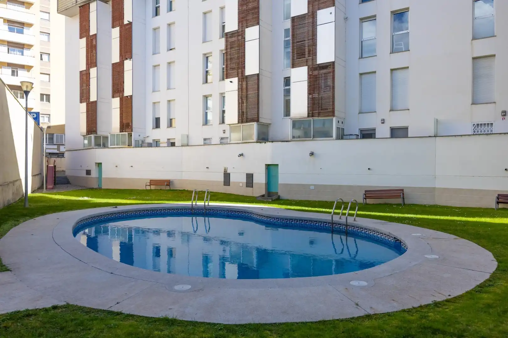 Swimming pool of Duplexes for sale in Girona  with Air Conditioner, Heating and Swimming Pool