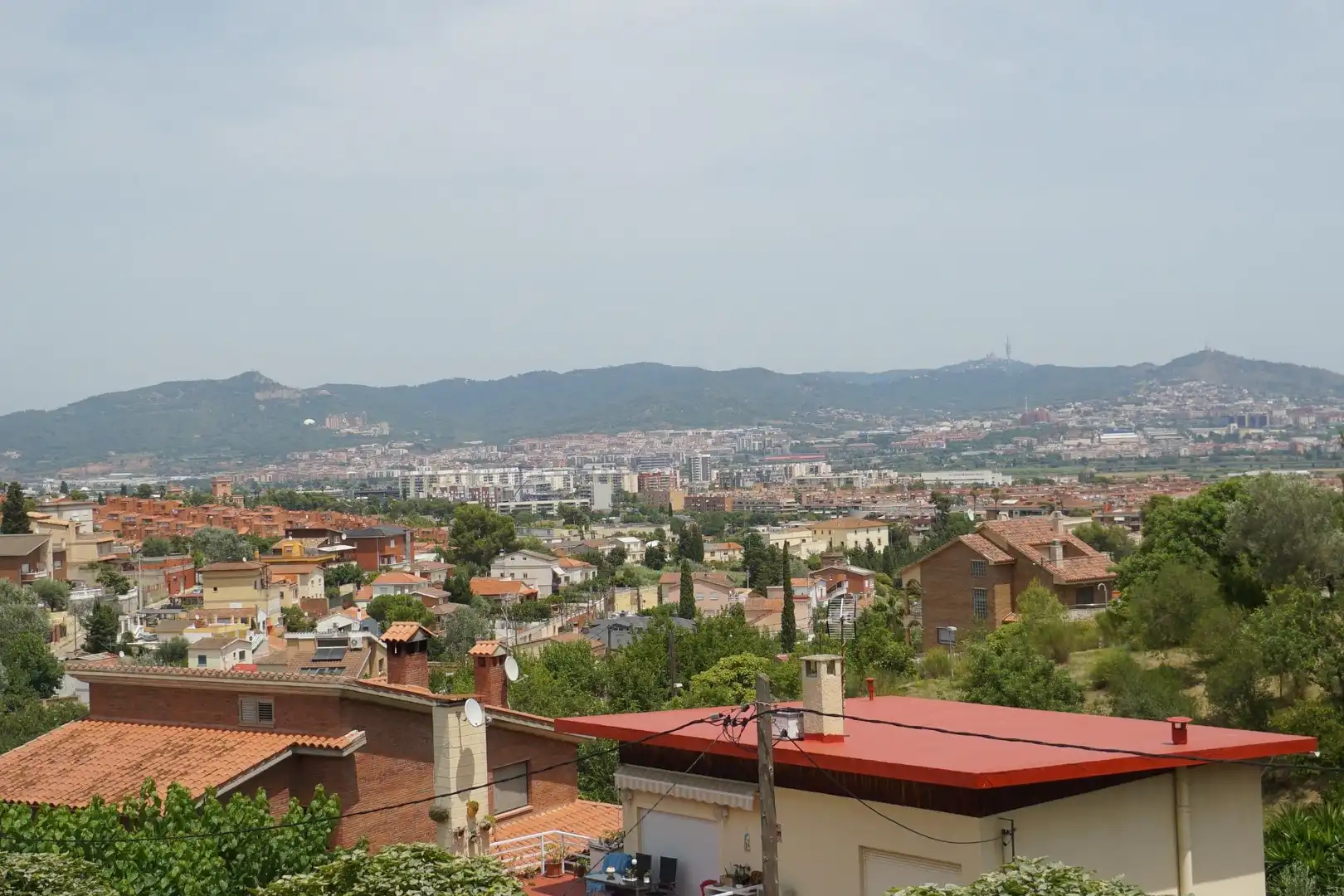 Exterior view of Houses for sale in Sant Boi de Llobregat  with Air Conditioner, Heating and Swimming Pool