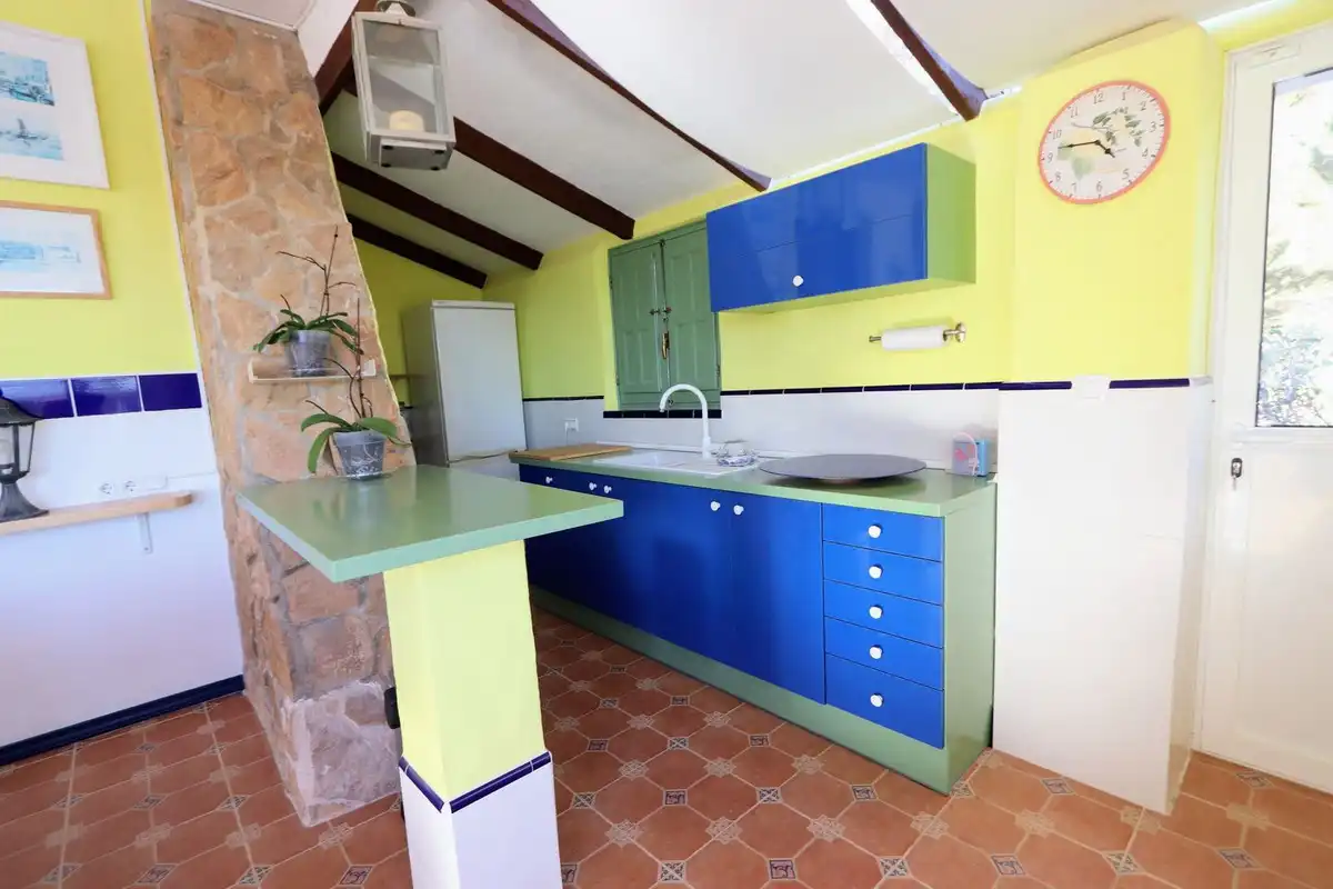 Cocina de Casa o chalet en venta en Torre-Pacheco con Aire acondicionado, Jardín privado y Terraza