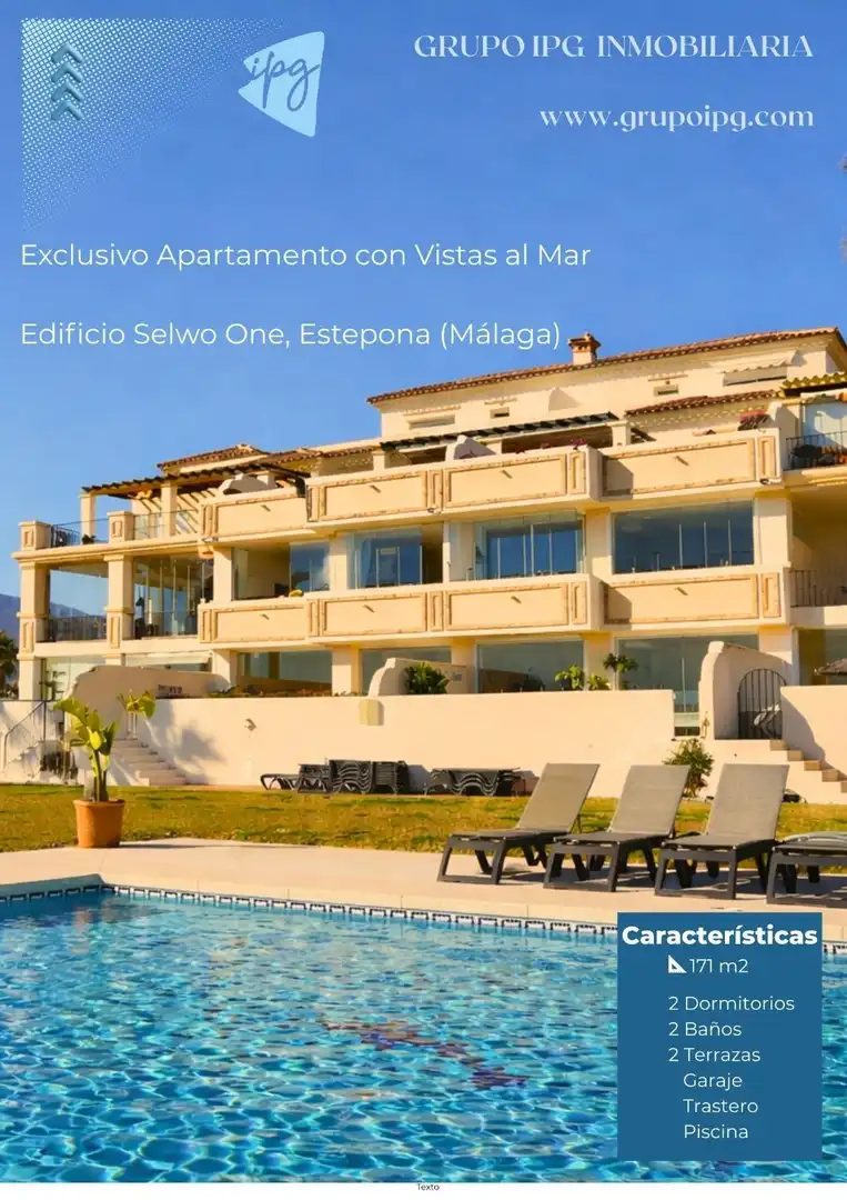 Vista exterior de Apartament en venda en Estepona amb Aire condicionat, Calefacció i Jardí privat