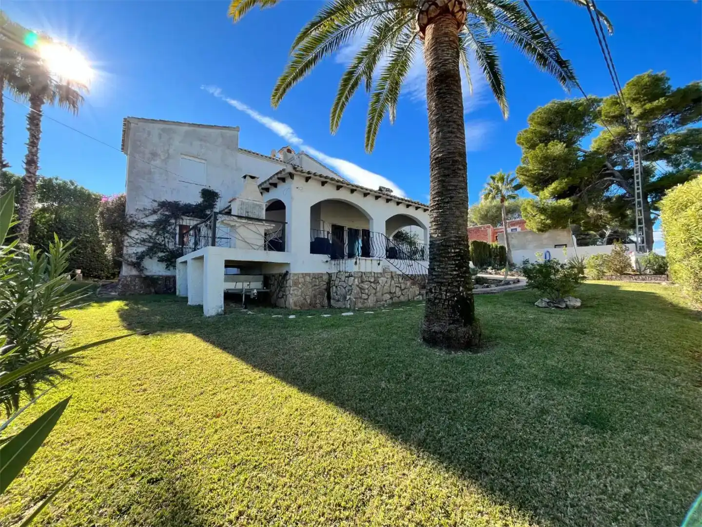 Vista exterior de Casa o chalet en venta en Jávea / Xàbia con Aire acondicionado, Jardín privado y Trastero