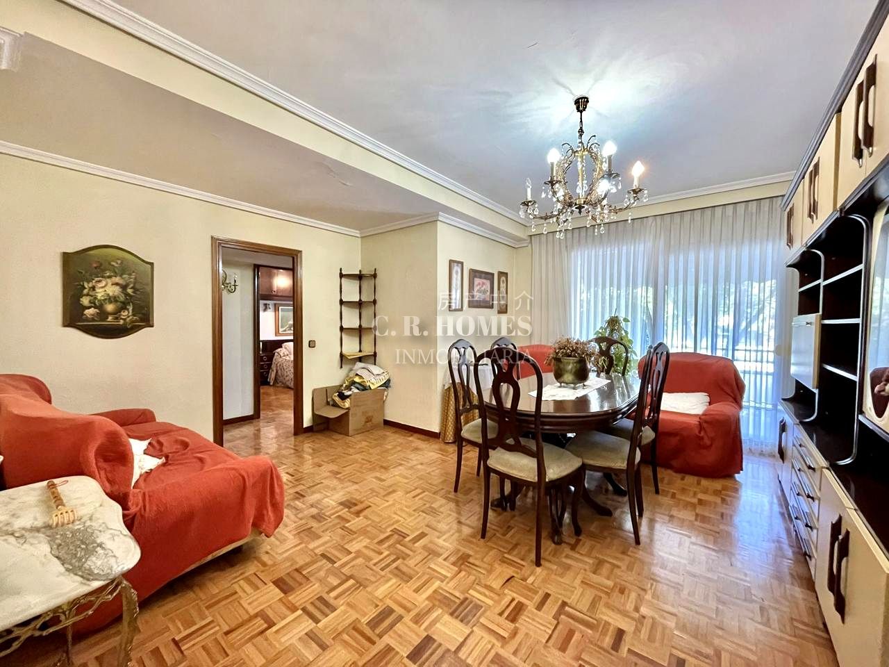 Sala d'estar de Pis en venda en Getafe amb Calefacció, Terrassa i Alarma