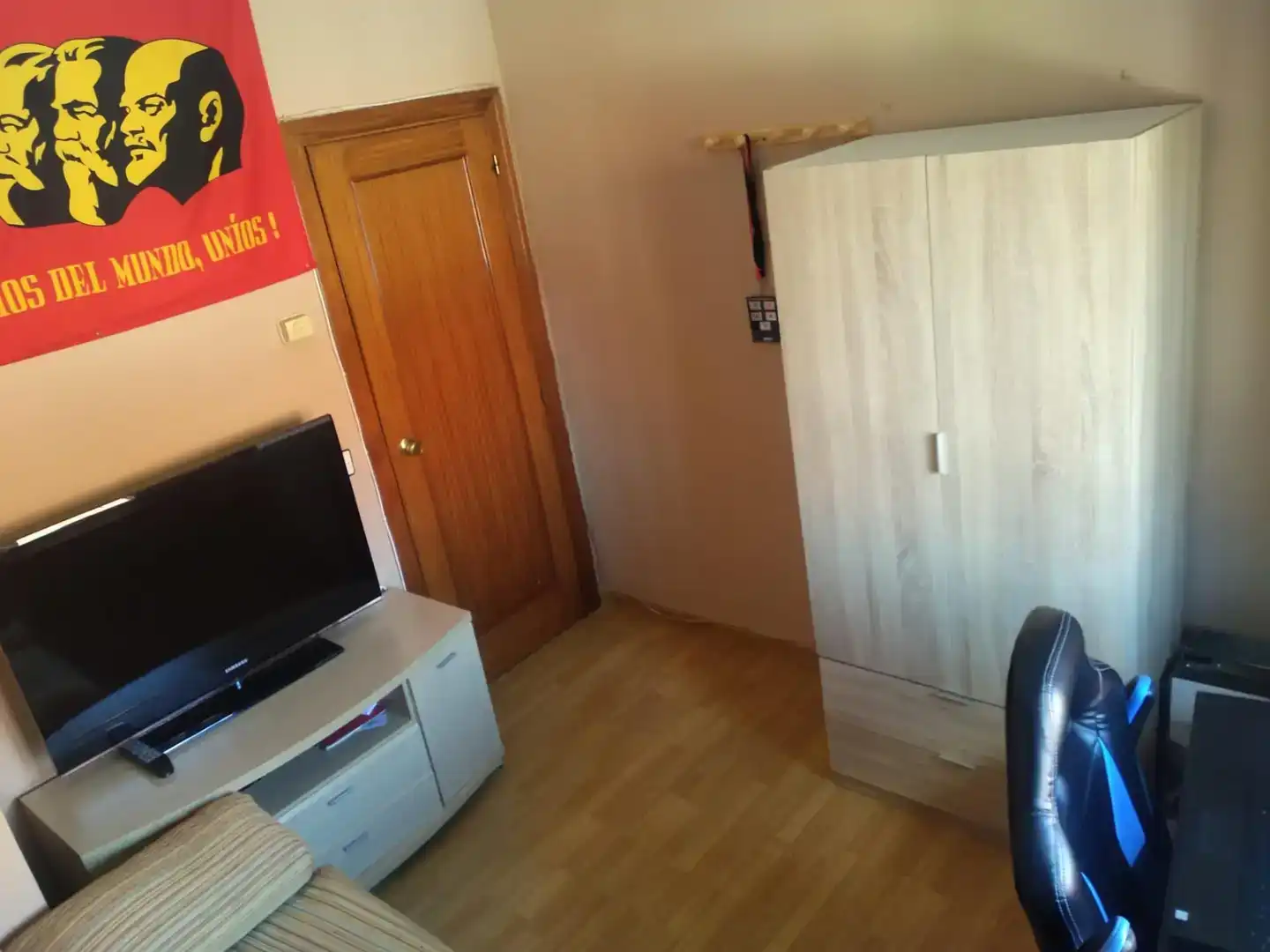 Bedroom of Flat for sale in Plasencia  with Air Conditioner and Balcony