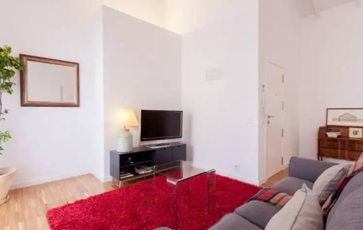 Wohnzimmer von Dachboden zur Miete in Alicante / Alacant mit Klimaanlage, Heizung und Möbliert