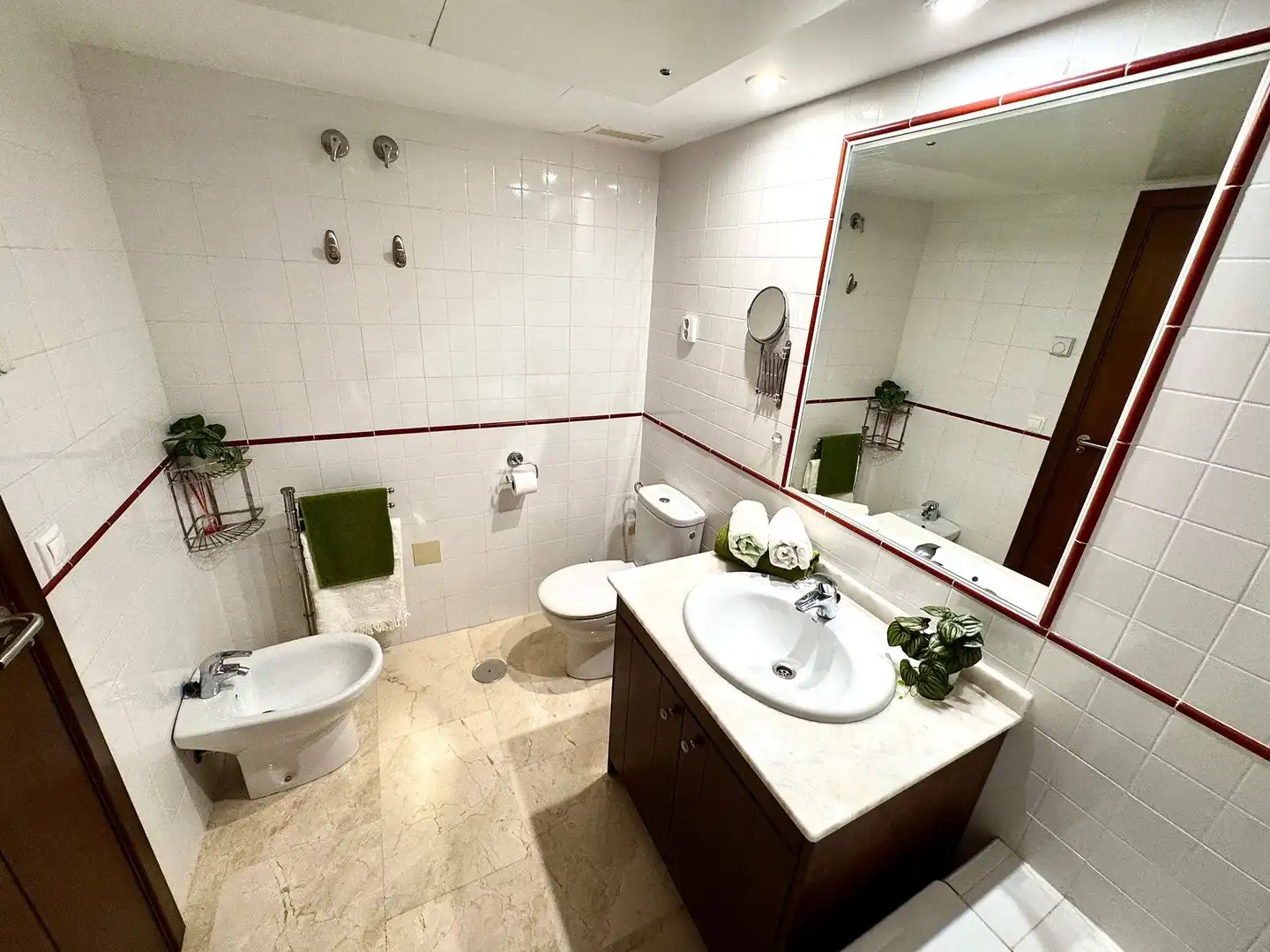 Bany de Apartament en venda en Torrevieja amb Aire condicionat, Calefacció i Jardí privat