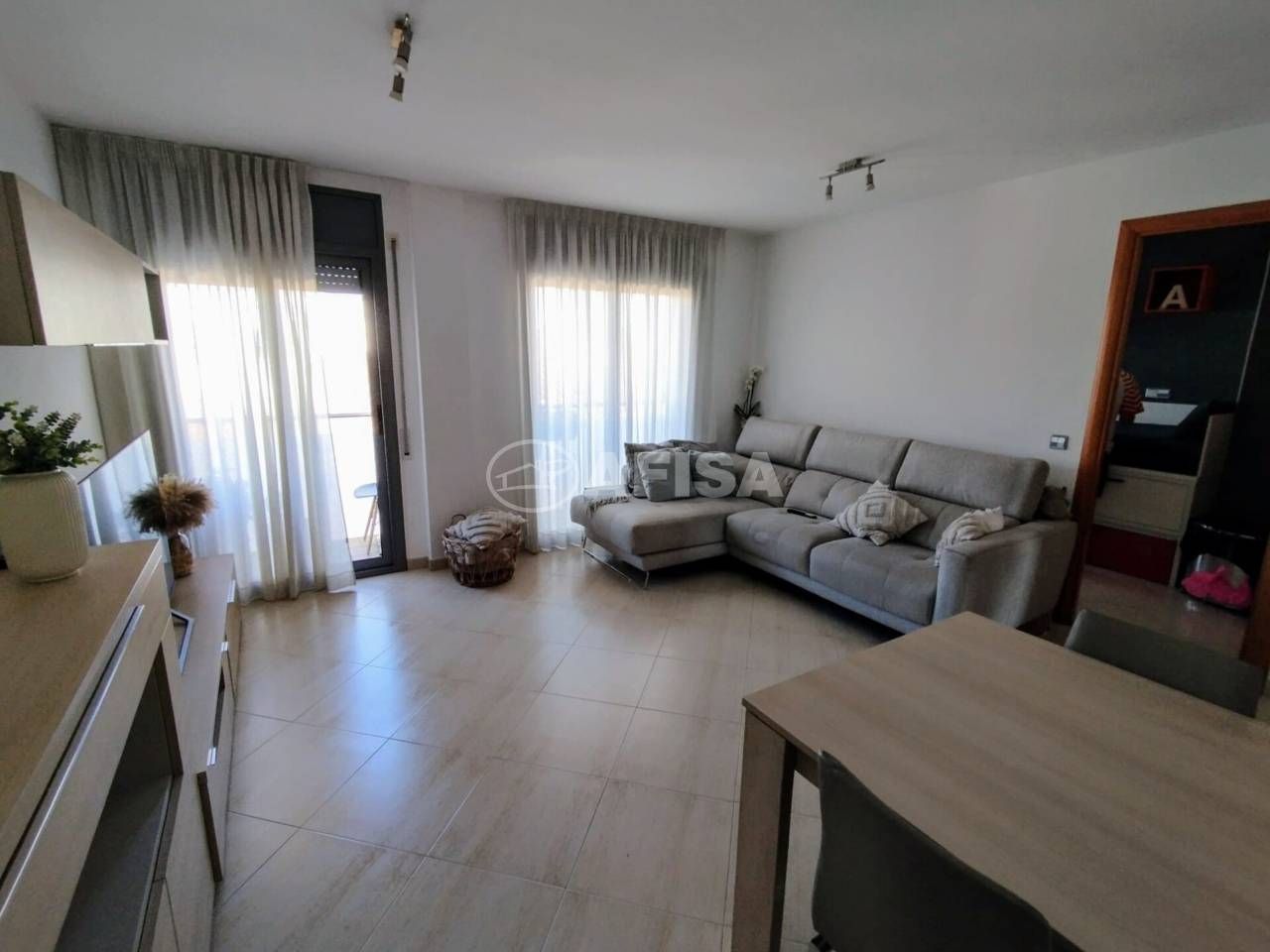 Sala d'estar de Pis en venda en Sils amb Aire condicionat, Calefacció i Balcó