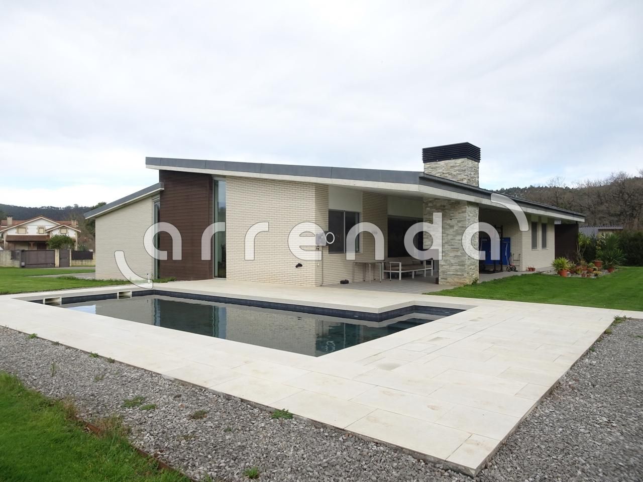 Exterior view of House or chalet to rent in Piélagos  with Private garden and Swimming Pool