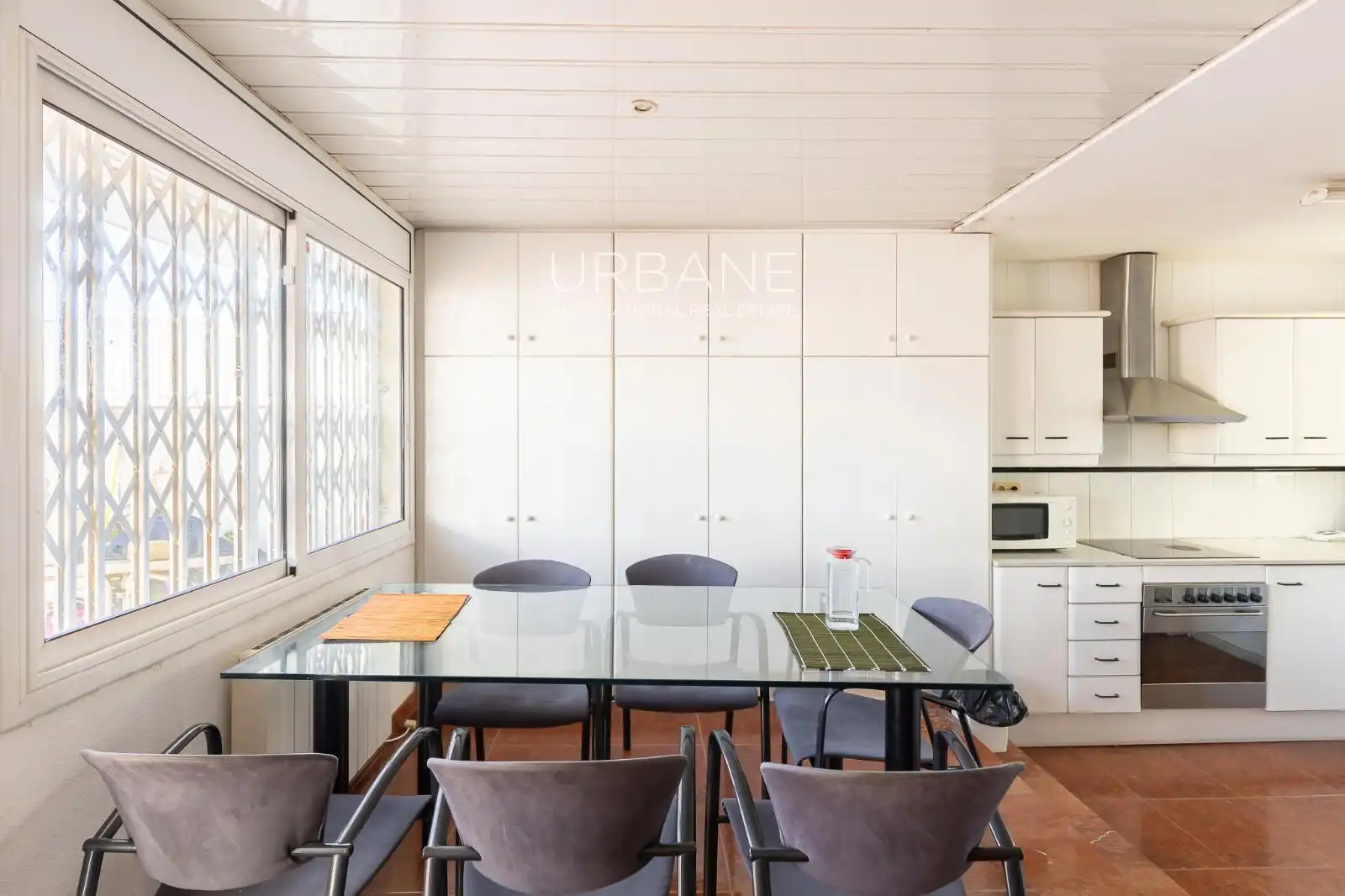 Comedor de Ático en venta en Barcelona con Aire acondicionado, Calefacción y Terraza