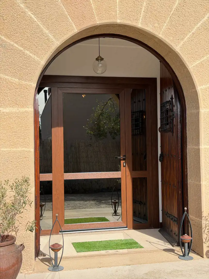 Vista exterior de Finca rústica en venta en Moià con Calefacción, Jardín privado y Parquet