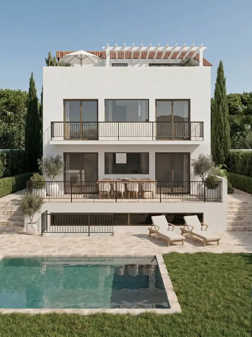 Chalet con piscina en venta en Nueva Andalucía