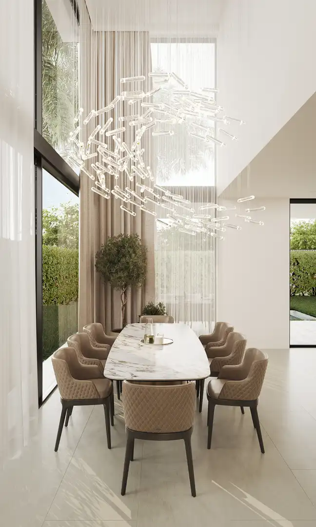 Comedor de Casa o chalet en venta en Marbella con Aire acondicionado, Jardín privado y Terraza
